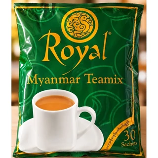 มีอย.ชาพม่า แท้ 100% 3 in 1 กลิ่นหอม ชาไทย ดื่มดำรสชาแท้ บรรจุ 30 ซอง อร่อย ใหม่ สะอาด ปลอดภัย