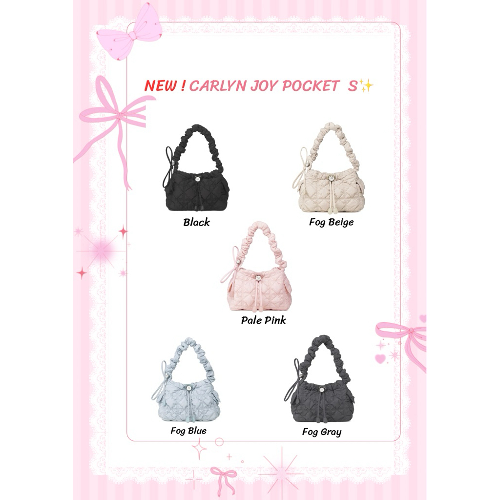 New Carlyn Joy Pocket Size S ✨