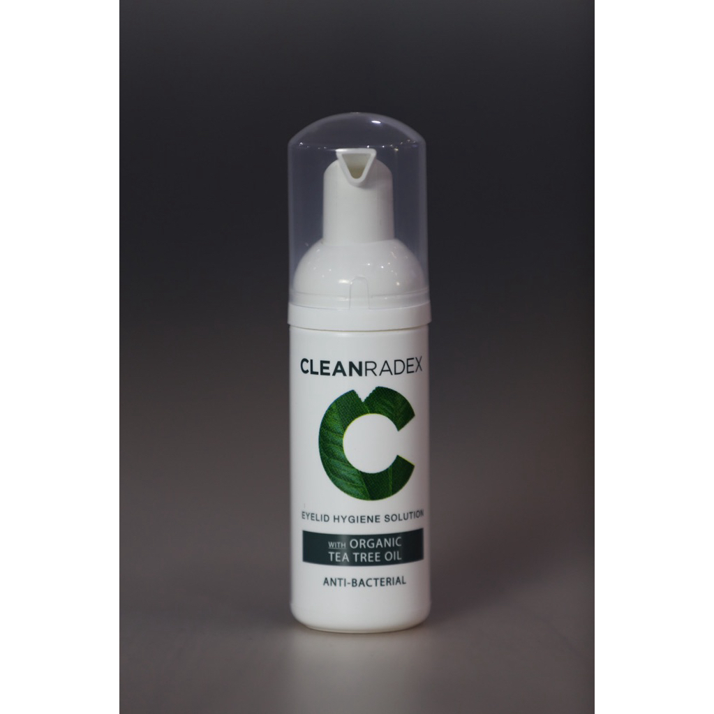 {ถูกสุดๆ ของแท้100%}Cleanradex โฟมฟอกเปลือกตา