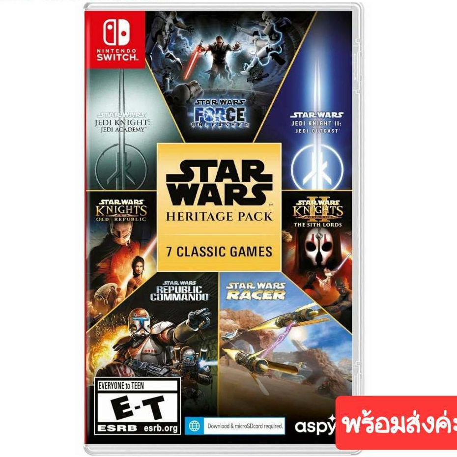 nintendo switch star wars heritage pack 7 classic games ( english )