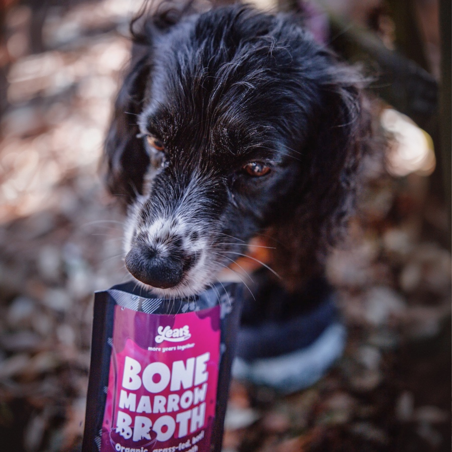 ซุปน้ำต้มกระดูกวัวออร์แกนิกสำหรับสุนัข 230 กรัม Organic Beef Bone Broth 🐶🥣