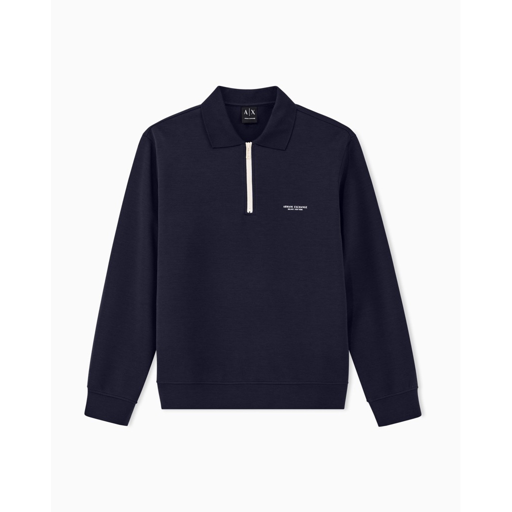 เสื้อสเวตเตอร์ของแท้ ทรง Half-zip เนื้อผ้านุ่มมากๆ สินค้าพร้อมส่ง