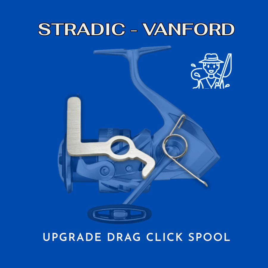 อัพเกรดเสียง Click Spool สําหรับรอกตกปลา SHIMANO STRADIC VANFORD - Upgrade Drag Click