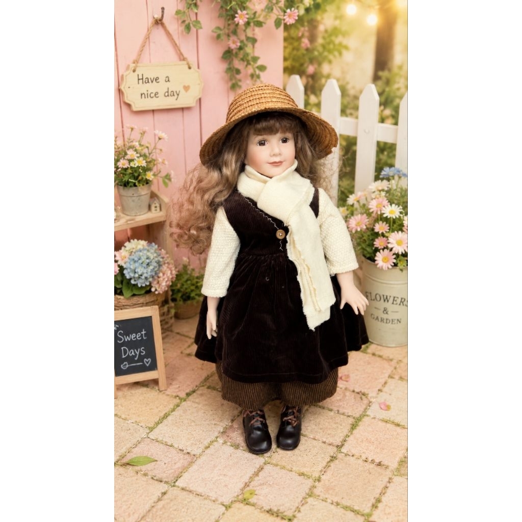 Vintage Japan dolls / porcelain dolls ตุ๊กตากระเบื้องมือสอง  💓ขอดูรูปเพิ่มเติมได้ก่อนทุกตัวนะคะ