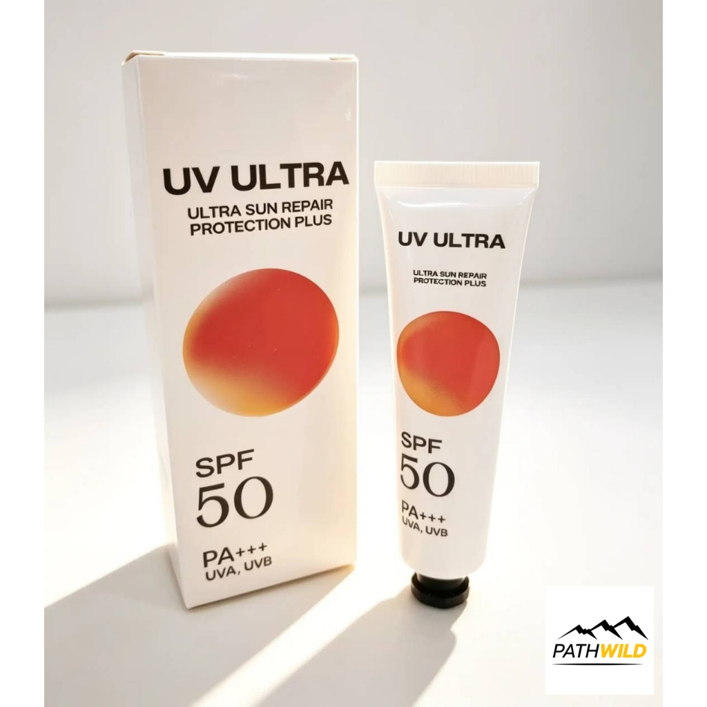 UV ULTRA SUN REPAIR PROTECTION ยูวี อัลตร้า ครีมกันแดด เนื้อสัมผัสบางเบา ไม่เหนอะหนะ เกลี่ยง่าย ติดทนนาน กันน้ำและเหงื่อ