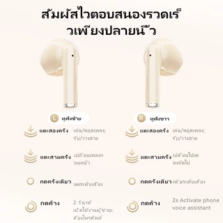Neo หูฟังบลูทูธ 5.4 TWS ไร้สาย ตัดเสียงรบกวน AI สนทนาชัดเจน เล่นเกม Low Latency 65ms กันน้ำกันเหงื่อ พร้อมจอLED สัมผัสได