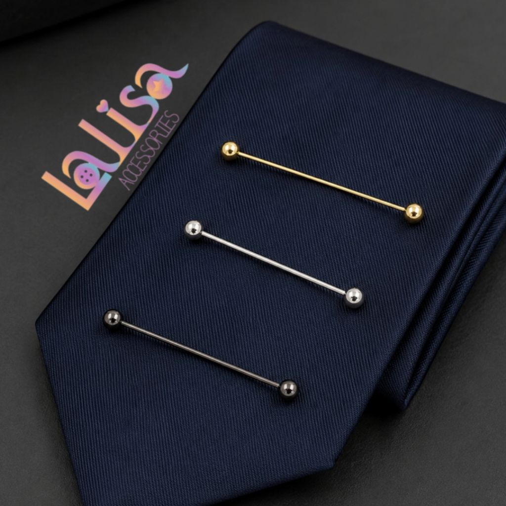 Collar Bar หมุดปักปกเสื้อเชิ้ต เพิ่มความเนี้ยบสไตล์นักธุรกิจ หรูหรา สง่างาม สำหรับออกงาน CSL5403