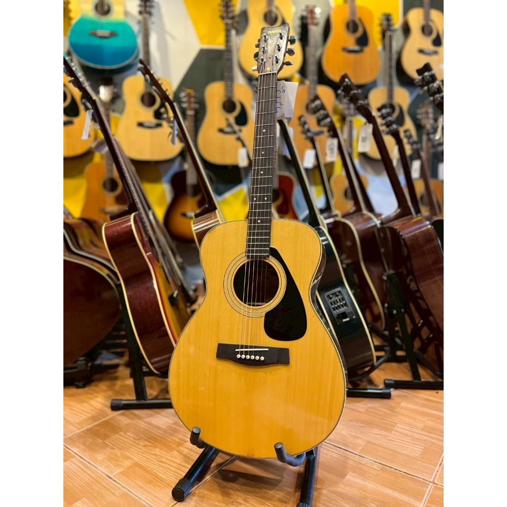 กีตาร์โปร่งวินเทจ Yamaha FG-152 ป้ายส้ม (Orange Label 1975-1978) ทรง Folk บอดี้เพรียว เล่นสบาย เสียง