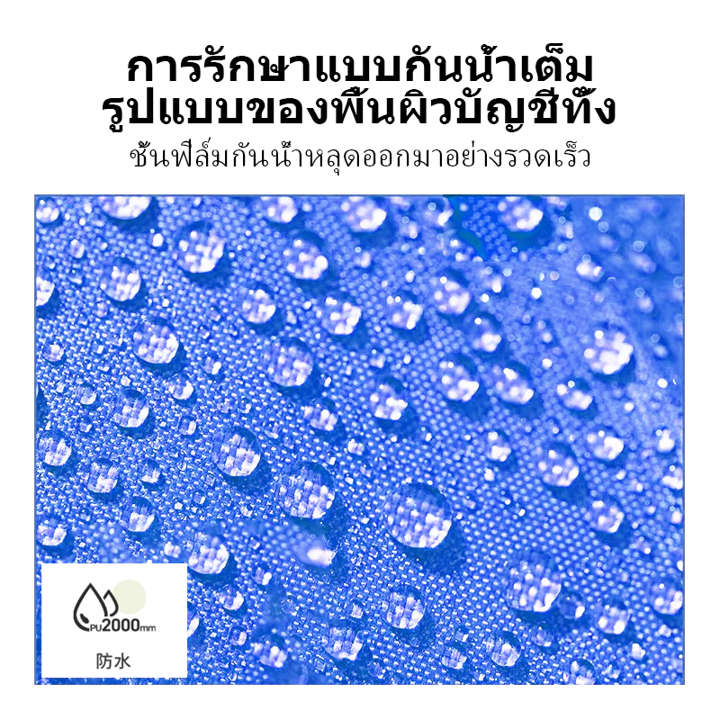 เต็นท์นอน 3-4 คน เต็นท์โยนกางอัตโนมัติ thumbnail 6