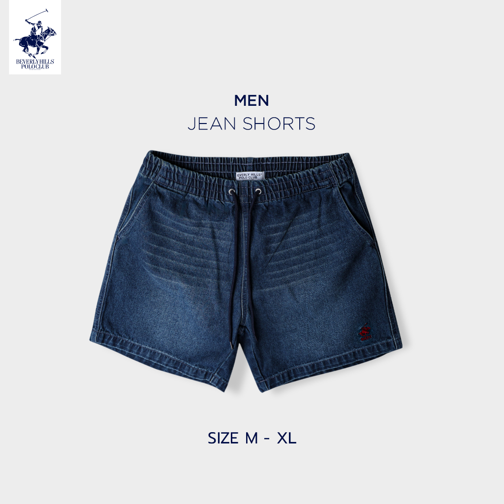 BEVERLY HILLS POLO CLUB  กางเกงยันส์ขาสั้น สำหรับผู้ชาย รุ่น MJ2C001