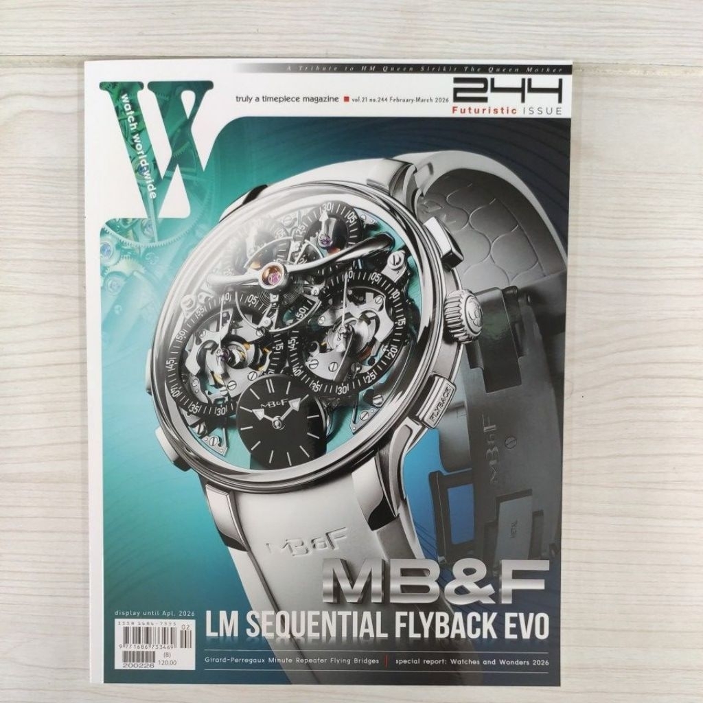 พร้อมส่ง ! นิตยสาร WATCH WORLD WIDE ฉบับที่ 244 ปี 2569