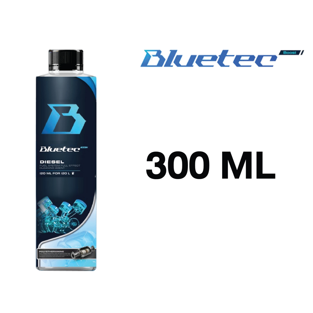 Bluetec น้ำยาล้างหัวฉีด 300ml ใช้ได้ทั้งเบนซิน ดีเซล ขจัดคราบ เพิ่มประสิทธิภาพเครื่องยนต์