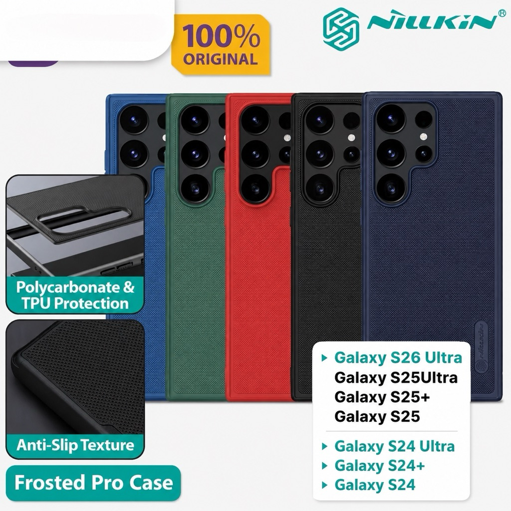 เคส Samsung S26 ultra S25 ultra S25 plus S25 S24 FE /S24 Ultra/S24 plus/S24 Nillkin Super Frosted