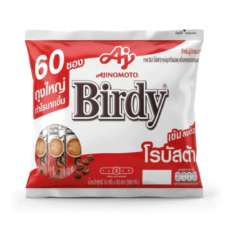 [1แพ็ค60ซอง] Birdy เบอร์ดี้ กาแฟ 3in1 ขนาด 792กรัม