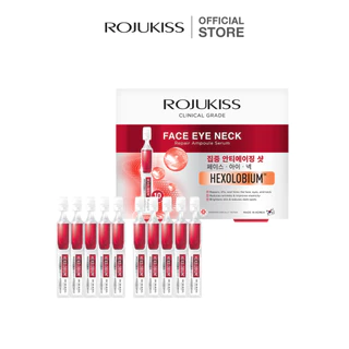 ROJUKISS FACE EYE NECK REPAIR AMPOULE SERUM โรจูคิส เฟซ อาย เนค รีแพร์ แอมพูล ช็อตเข้มข้น บำรุงผิวทุกส่วนที่เกิดริ้วรอย