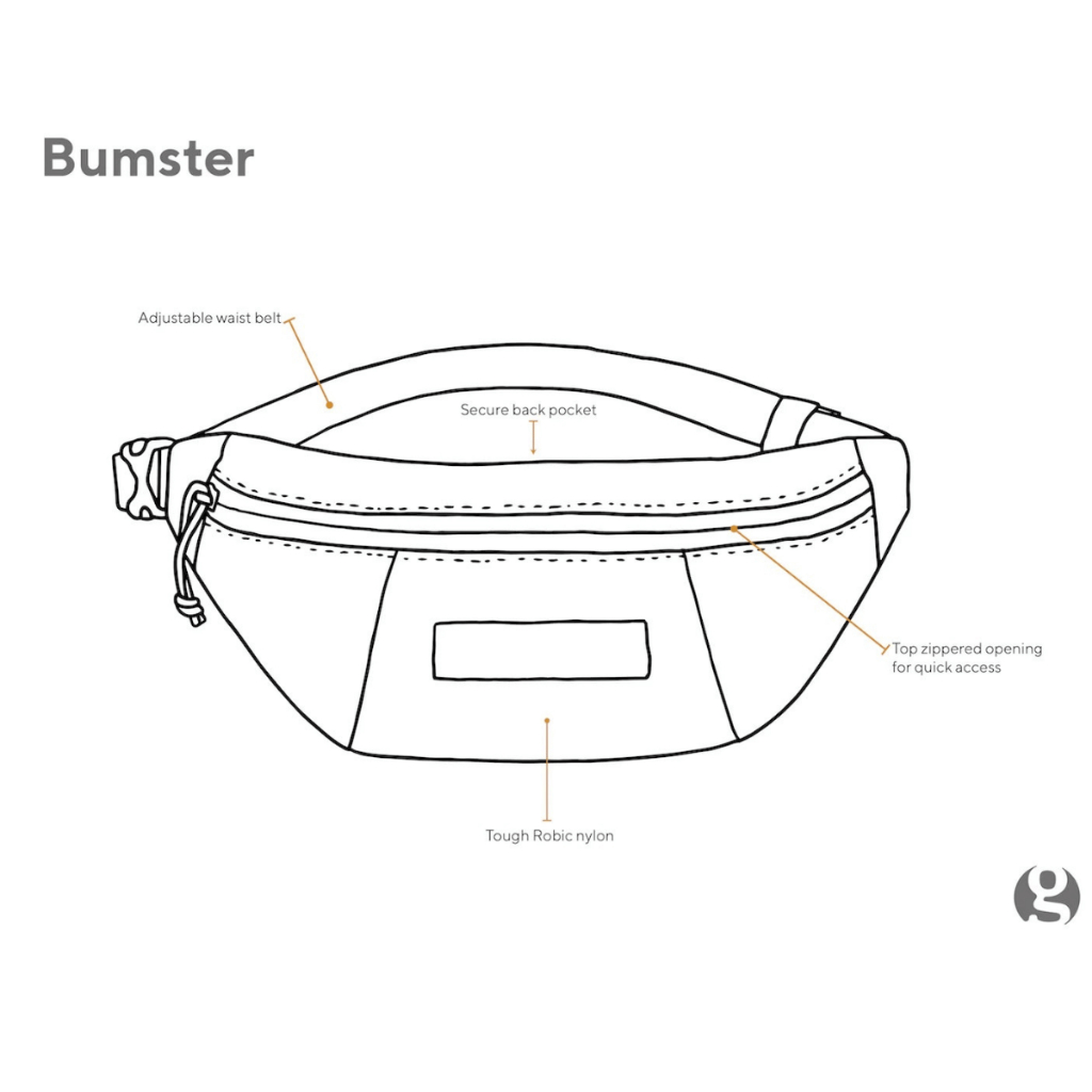New Arrival Gossamer Gear Bumster กระเป๋าคาดเอว รูปที่ 5