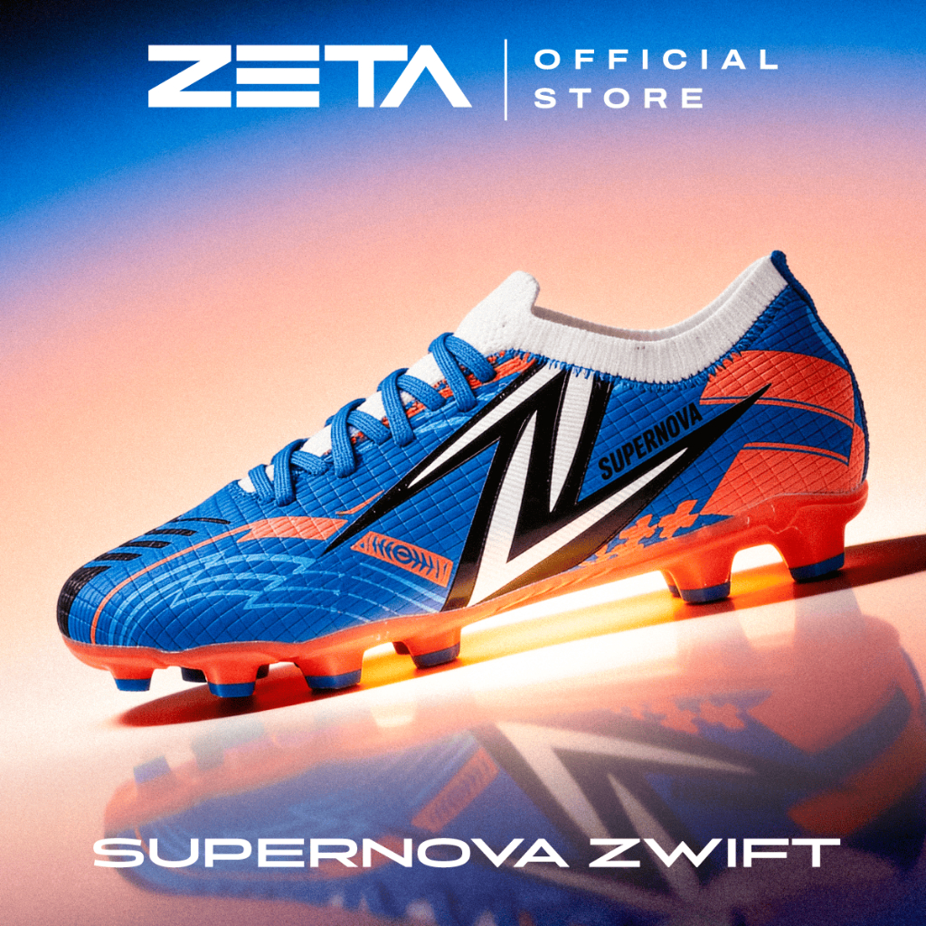 ZETA ซีต้า รองเท้าฟุตบอล รุ่น SUPERNOVA ZWIFT *น้ำหนักเบา นุ่ม ทนทาน*