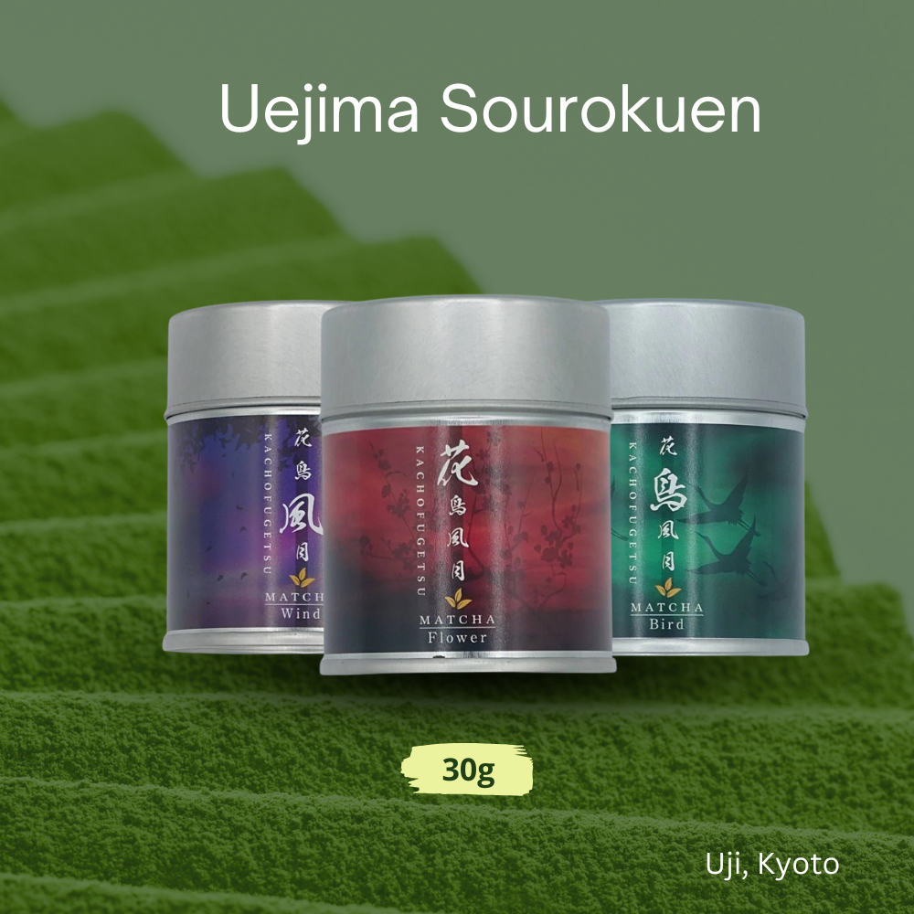 Uejima Sourokuen Uji matcha Flower note 🌸 30g มัทฉะโทนดอกไม้
