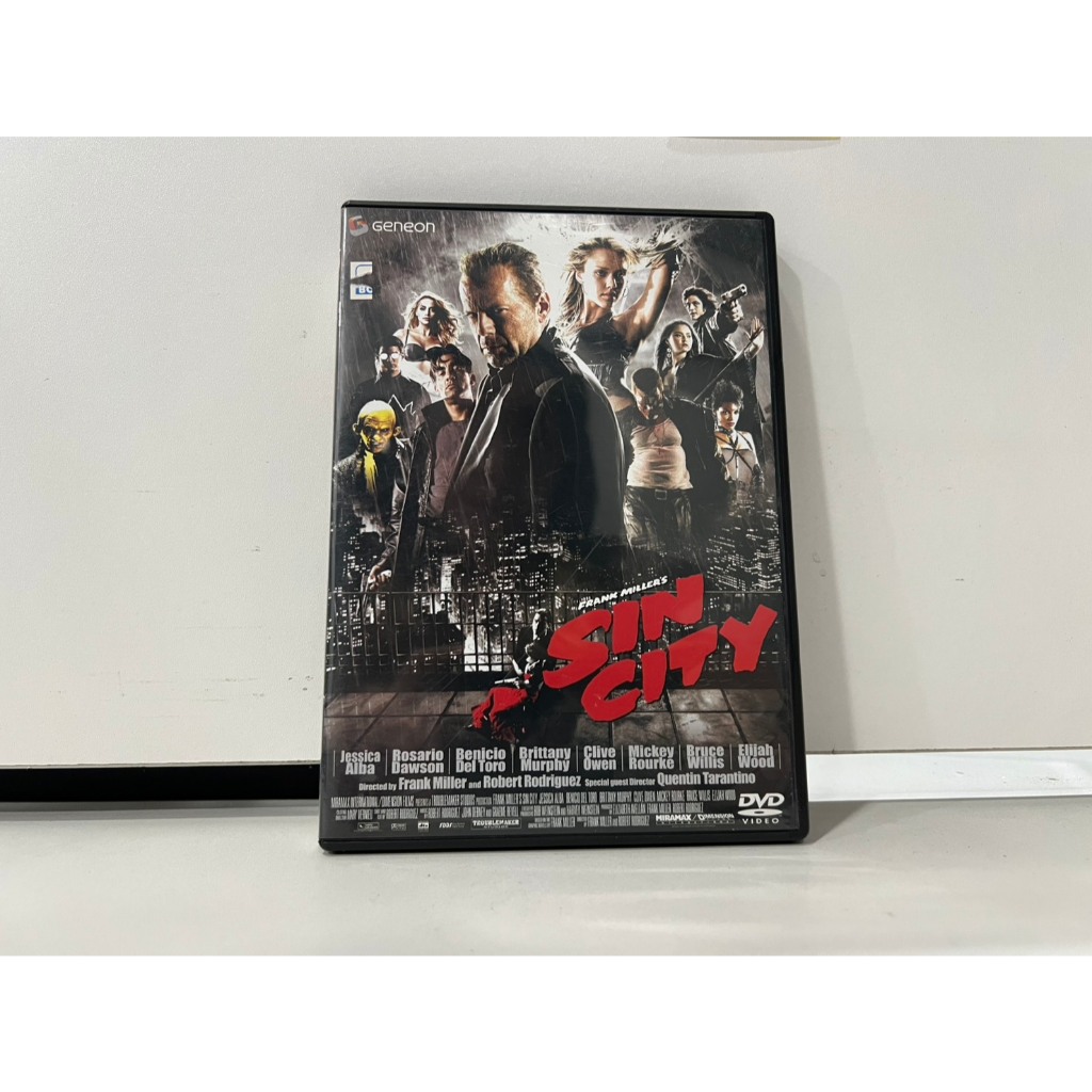 1 DVD  ดีวีดีสากล Sin City // Sin City (B4J37)