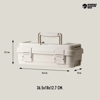 กล่องเก็บอุปกรณ์ กล่องเครื่องมือ Stacking Box ขนาด 4ลิตร, 6.5ลิตร, 15ลิตร พร้อมถาดเก็บของด้านใน