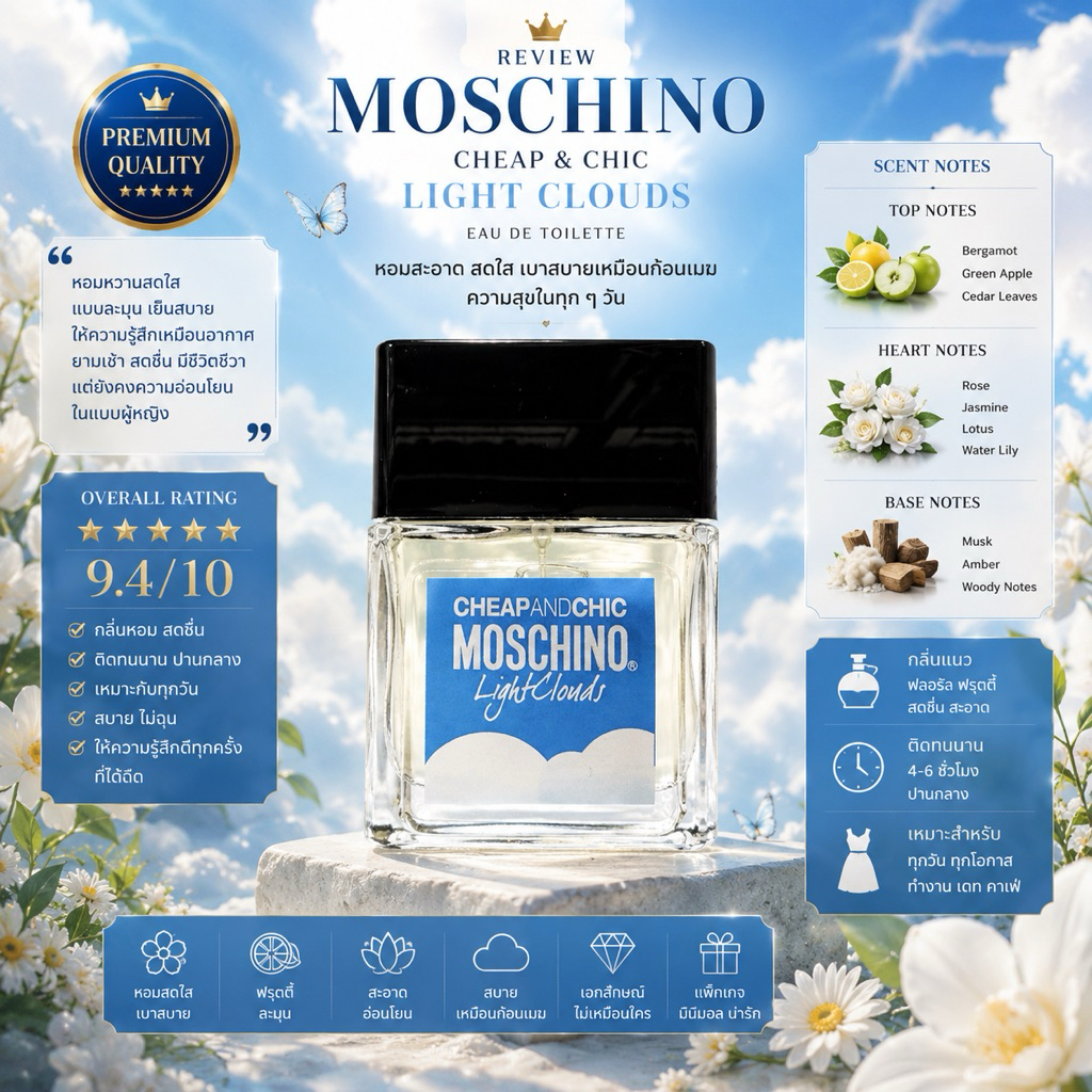 น้ำหอม mos cloud - มอส คราว