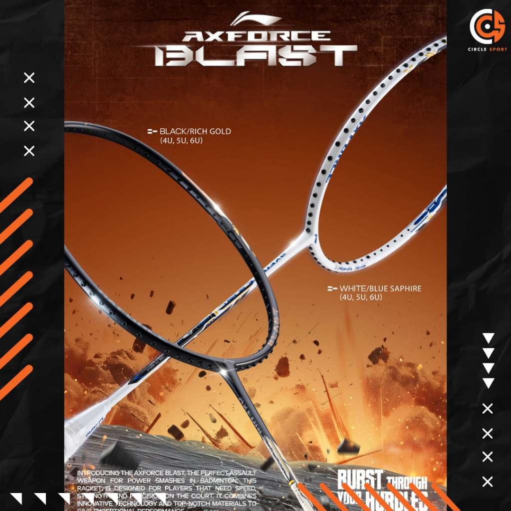 Li-Ning Axforce Blast Light (4U / 5U) MY CODE ไม้แบดมินตัน (สินค้าลิขสิทธิ์แท้ 100%)