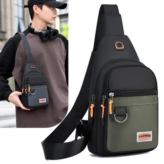 (B-3099)🔥พร้อมส่ง กระเป๋าคาดอก สไตล์เกาหลี เรียบง่าย แฟชั่นมาใหม่ ฮิตมากตอนนี้ แฟชั่นฤดูใบไม้ผลิ เข้ากับทุกการแต่งกาย
