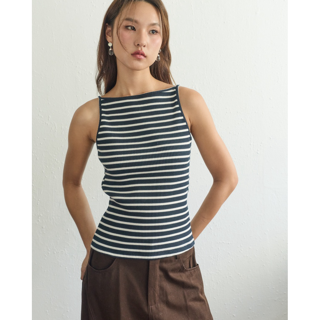 Something about us - Gemma tank top inimal korean style sleeveless top