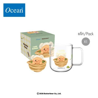 [OCEAN x BUTTERBEAR] แก้วมัค BUTTERBEAR MATCHA MUG 480 ML.