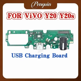 บอร์ดชาร์จ USB Flex สําหรับ ViVO Y20 Power Volume Flex Button Switch USB Charging Port Board