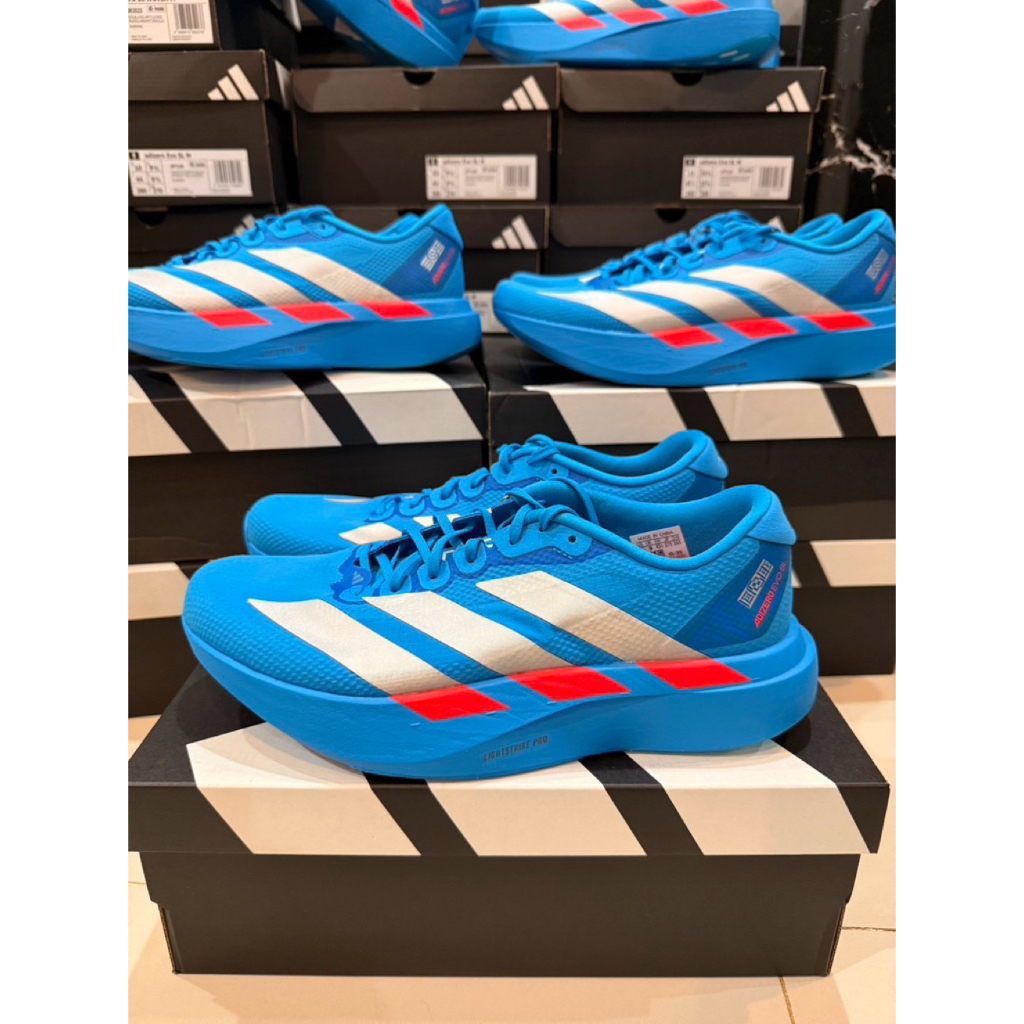 [พร้อมส่งในไทย🇹🇭]ADIDAS EVO SL WOVEN  HAKONE EKIDEN 2026💙🤍❤️[มือ 1 ของแท้💯%]