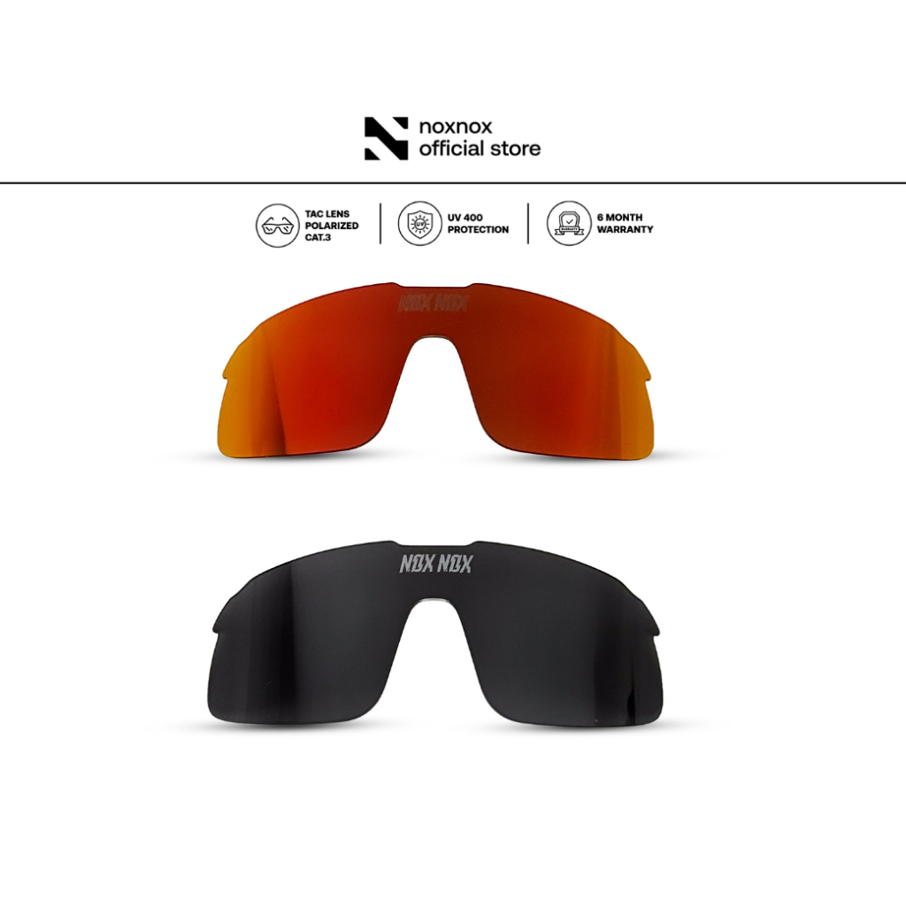 NOX NOX Horizon Edge Replacement Lens เลนส์ทดแทนสำหรับรุ่น Horizon Edge ( Polarized Lens )