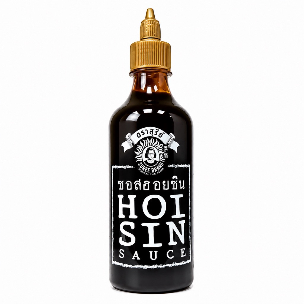 ซอสฮอยซิน สุรีย์ ขนาด 560ก ไม่ใส่วัตถุกันเสีย (Suree  - Hoisin Sauce 254g, 560g) no preservative
