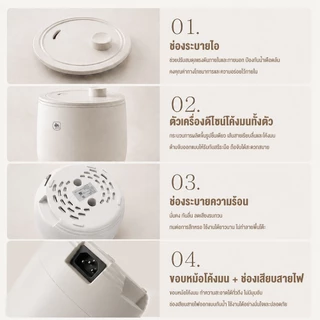 CAMEL หม้อหุงข้าว 1.5ลิตรหม้อหุงข้าวในครัวเรือน หม้อหุงข้าวมัลติฟังก์ชั่น หม้อชั้นในแบบไม่ติดกระทะ