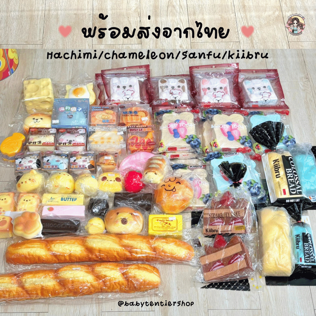 พร้อมส่ง🛵 รวมแบรนด์สกุชชี่ เติมของทั้งเดือน💌 Lisa/Hachimi/Kiibru/Chameleon/Cos/NuNu/Mido/Zoey/เกรดงานดี มือ1