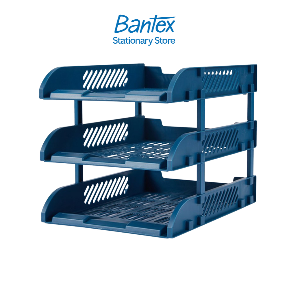 Bantex  ชั้นเก็บเอกสาร ชั้นวางเอกสาร ชั้นวางหนังสือ จัดเก็บเอกสาร 2ชั้น 3ชั้น แข็งแรง File Tray
