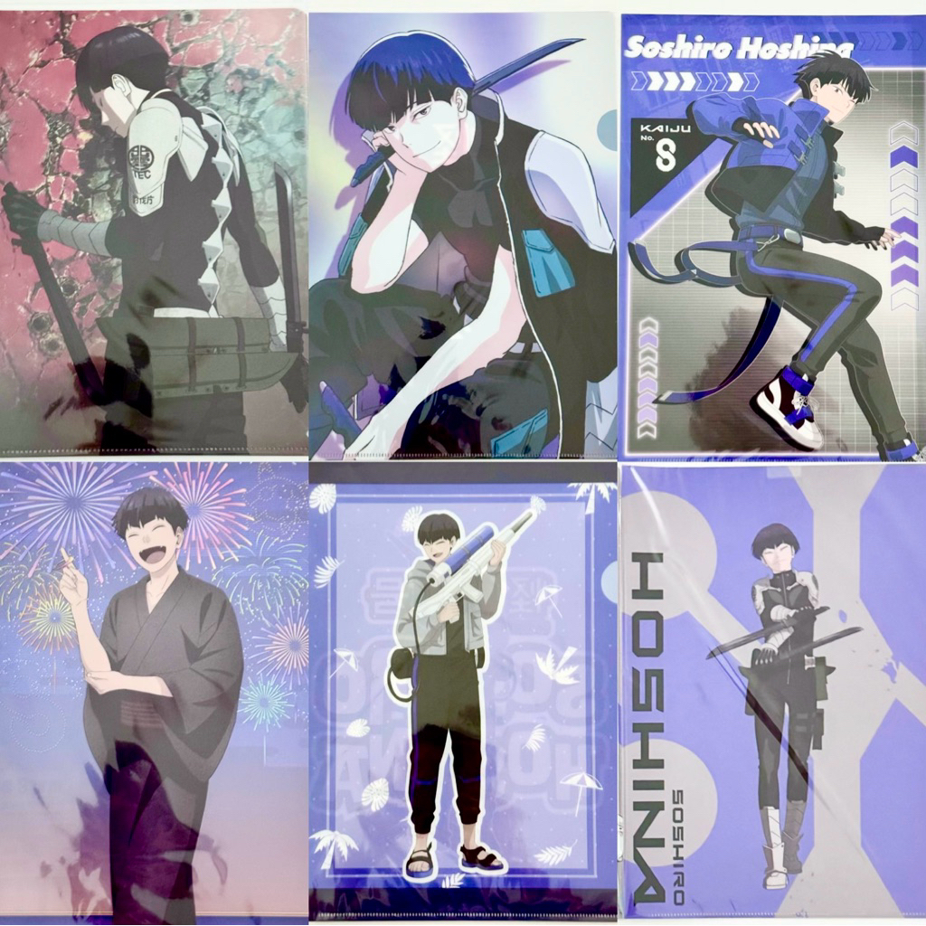 (New ✨) Kaiju No.8 ไคจูหมายเลขแปด ของสะสม การ์ด แฟ้ม kafka Mina Reno Hoshina คาฟก้า มินะ เรโน่ ชิโนมิยะ โฮชินะ