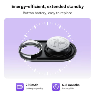 HOCO E98A GPS Tracker Android Find My Device กันของหาย ติดตามกระเป๋า กุญแจ กระเป๋าสตางค์ Bluetooth Tracker