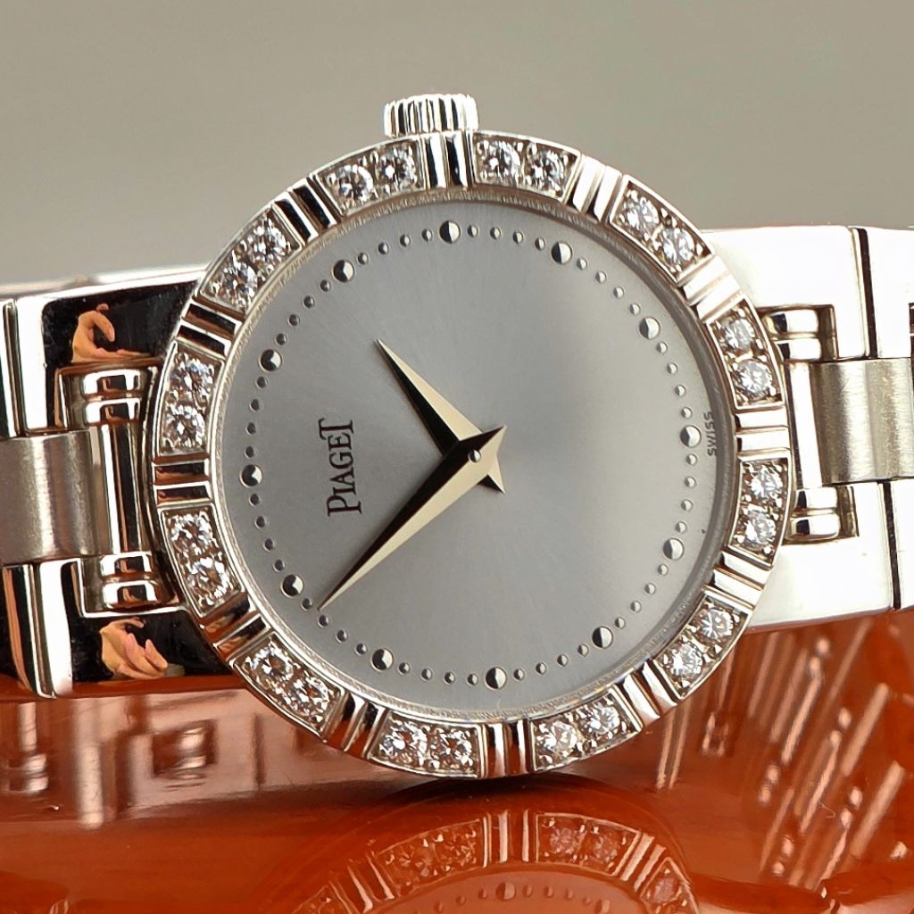 Piaget Dancer Diamond 18K White Gold Ref:80564k81 Lady Watch
