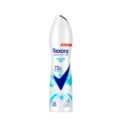 REXONA COTTON DRY เรโซนา สเปรย์ คอตตอน ดราย 135 มล. สเปรย์ระงับกลิ่นกาย SPRAY  135 ml.