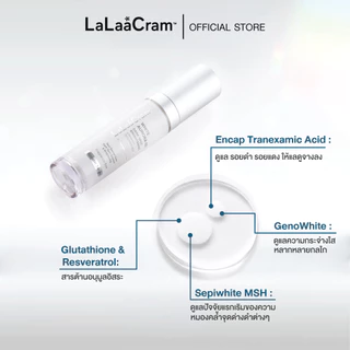 [Setคู่ สุดคุ้ม] LaLaaCram Youth-Full Serum+Moisturizer 30g + White Aurora 5D 30ml ลดเลือนริ้วรอย ผิวแลดูสว่าง