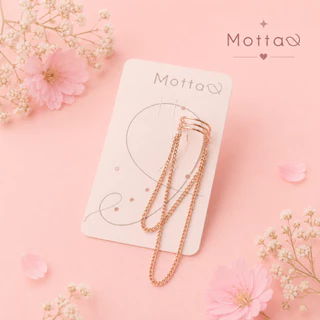 Motta Earring Earcuff ต่างหูข้างเดียวห้อยโซ่