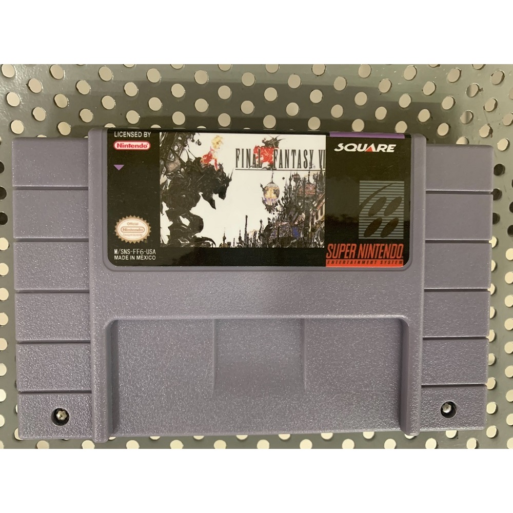 ตลับ SNES Final Fantasy 6 ภาคภาษาอังกฤษ ตลับผลิตใหม่