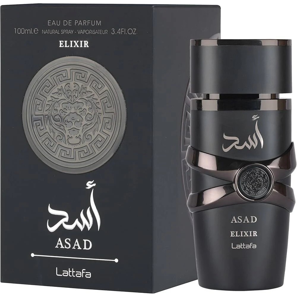 Asad Elixir - Lattafa โคลน Bottled Absolu น้ำหอมผู้ชาย ชนิด EDP (ขนาด 100 ml.) น้ำหอมอาหรับ