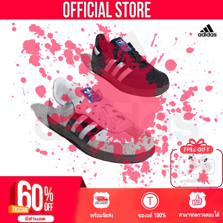 ออริจินัล ตัวซั.บ้าพื้นผิวหนังซูเอด Originalรองเท้า$zam บีbaรุ่นoจีg shoes ล่าสุด รองเท้าแฟชั่น