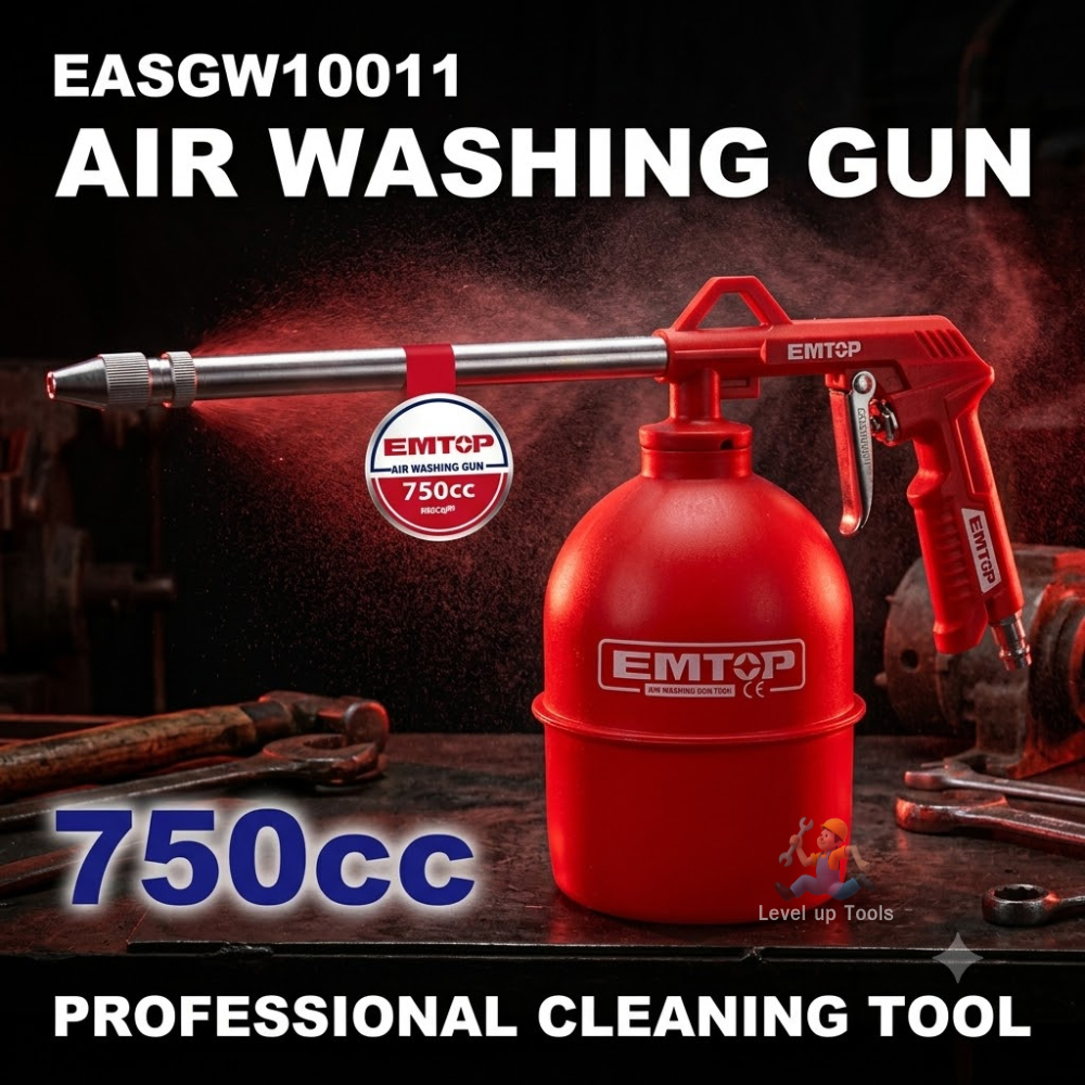 EMTOP กาพ่นน้ำมัน รุ่น EASGW10011 (Air Washing Gun 750cc) กาพ่นน้ำมันโซล่า เบนซิน กาฉีดน้ำมัน