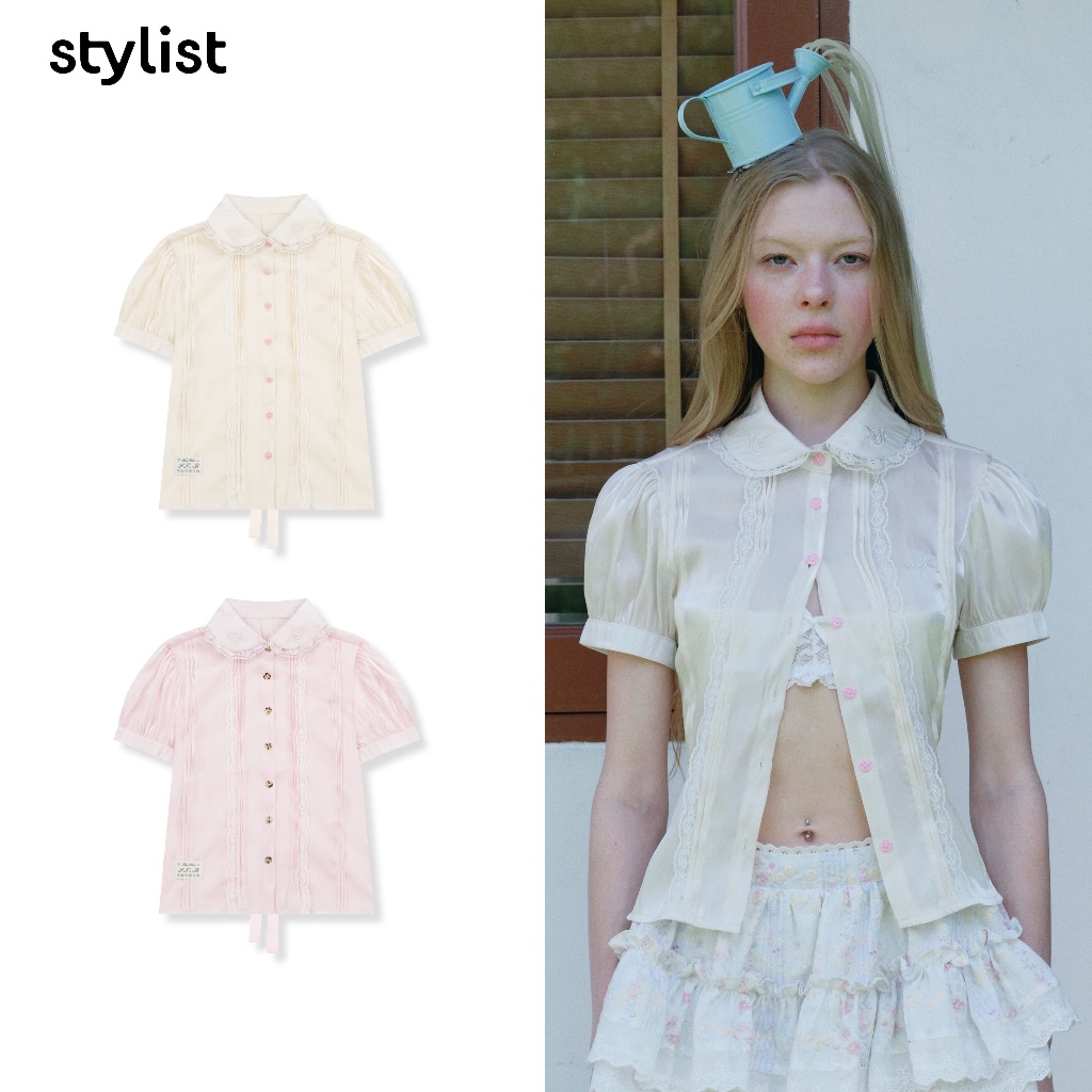 STYLIST x Brinkkty - Lacce Blouses 002 เสื้อเชิ้ตกระดุม