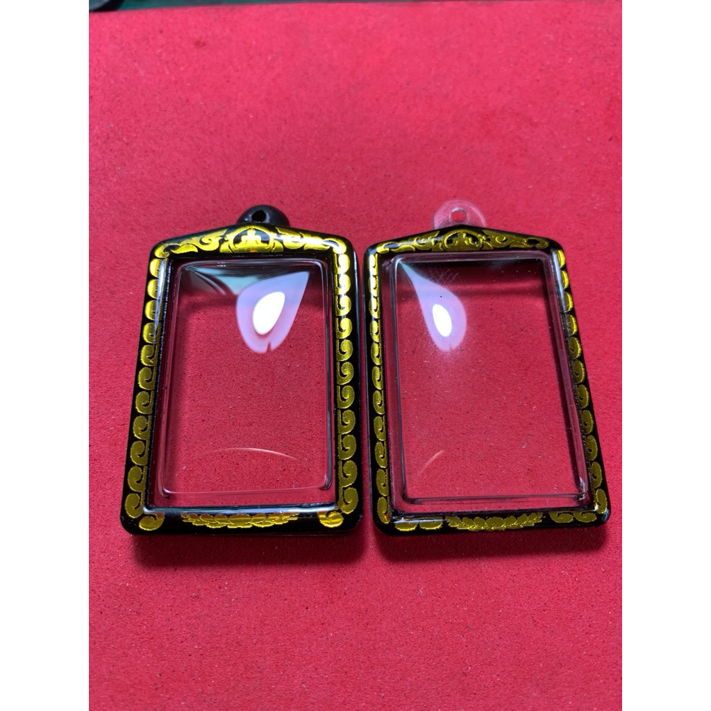 กรอบพระสมเด็จด้านใน2.6/3.8cmนอก2.3cm/3.65cmหนา0.9cm
