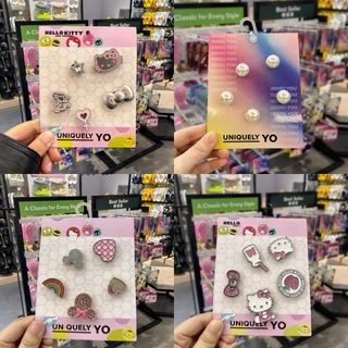 <ส่งจากกรุงเทพฯ> Original Jibbitz Crocs ตั้งค่าอุปกรณ์เสริมคู่การ์ตูน 100% ของ Crocs ที่เหมาะสำหรับ Crocs DIY จิบ บิท