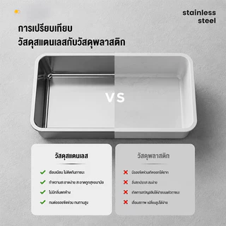 ห้องน้ําแมวใหญ่ กระบะทรายแมวสแตนเลส ถาดทรายแมว กระบะทรายแมว cat litter box ห้องน้ำแมว ส้วมแมวใหญ่ ทำความสะอาดง่าย